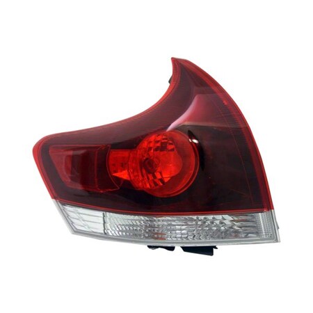 Sherman Parts Smoke Lens Left Taillamp Assembly for 2013-2016 Toyota Venza SHE8195A-190-1